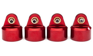 Traxxas Shock Caps Aluminum Red 8964R