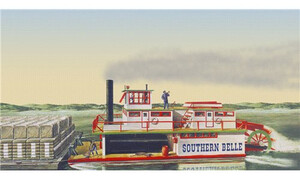 Lindberg Models Southern Bell Paddle Wheel Steamship LIHL201