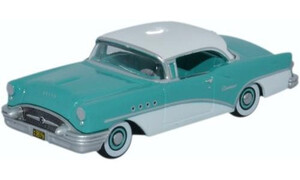 Oxford Buick Century 1955 Turquoise and Polo White 87BC55001