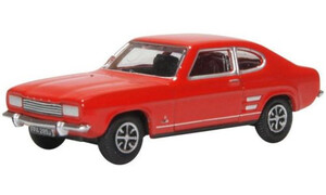 Oxford Diecast Ford Capri MK1 Sunset Red 76CP002