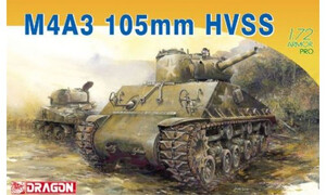 Dragon 1/72 M4A3 105mm HVSS 7313