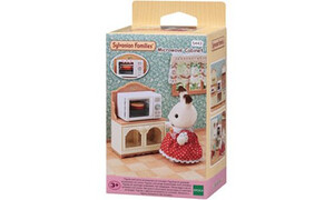 Sylvanian Families Microwave Cabinet SF5443