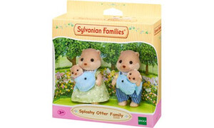 Sylvanian Families Splashy Otter Family SF5359