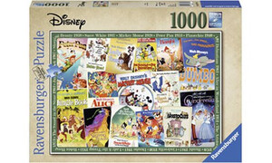 Ravensburger Disney Vintage Movie Posters 1000p RB19874-0