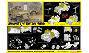 Dragon 1/35 Armored 1/4-Ton 4x4 Truck 6727