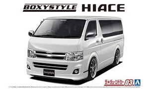 Aoshima 1/24 Boxystyle TRH200V HIACE Toyota A005895