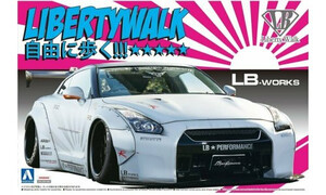 Aoshima 1/24 LB Works R35 GT-R VER.2 A005403