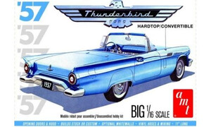 AMT Models 1/16 1957 Ford Thunderbird 1206