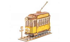 Robotime Classical 3D Wooden Carriage Tram ROBTG505