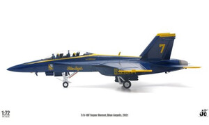 JC Wings Boeing F/A-18E Super Hornet US Navy Blue Angels 2021 JCW72F18010