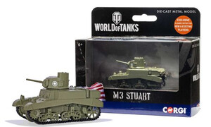 Corgi World of Tanks M3 Stuart WT91209