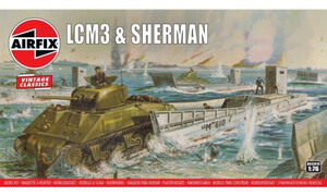 Airfix Lcm3 & Sherman Tank 03301V