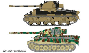 Airfix Classic Conflict Tiger 1 vs Sherman Firefly 50186