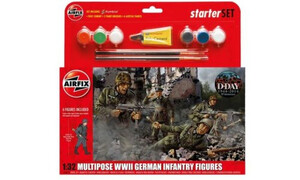 Airfix Multipose WWII German Infantry Figures 55210