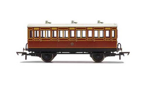 Hornby LB&SCR, 4 Wheel Coach, 3rd Class, 882 - Era 2 R40070