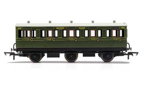 Hornby SR, 6 Wheel Coach, 3rd Class, 1909 - Era 3 R40086A