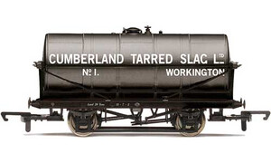 Hornby 20T Tank Wagon, Cumberland Tarred Slag - Era 2/3 R60034