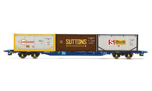 Hornby Touax, KFA Container Wagon, with 3 x 20 Tanktainers - Era 11 R60046