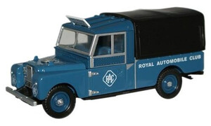 Oxford Diecast RAC Land Rover 109 Canvas 76LAN1109004