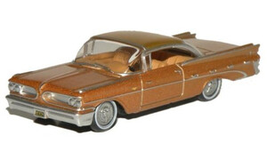 Oxford Diecast Pontiac Bonneville Coupe 1959 Canyon Copper Metallic 87PB59001