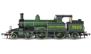 Oxford Rail Adams Southern Maunsell Olive Green 3520 OR76AR006