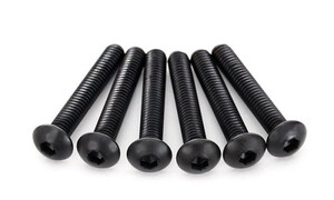 Traxxas 4 X 25mm Button Head Screws 2596