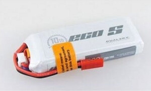 DualSky 1000mah 2s 7.4v LiPo Battery with JST DSBXP10002ECO