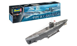 Revell German Submarine Type IXC U67/U154 05166