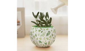 Pintoo Flowerpot Elegant Green PINK1076