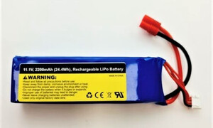 Model Engines 11.1V 2200mah Lipo Battery for UDI-005 UDI005-37