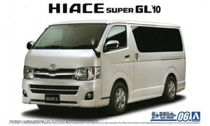 Aoshima 1/24 Toyota TRH200V Hiace Super GL 10 A006138