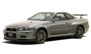 Aoshima 1/32 Nissan R34 Skyline GT-R Nur A006254