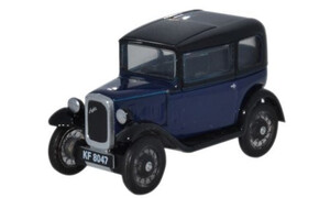 Oxford Oxford Diecast Austin Seven RN Saloon Light Royal Blue 76ASS002