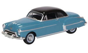 Oxford Diecast Oldsmobile Rocket 88 Coupe 1950 Crest Blue/black 87OR50002