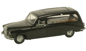 Oxford Diecast Black Hearse Daimler DS420 NDS002