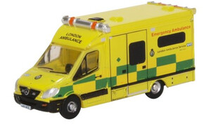 Oxford Diecast Mercedes Ambulance London NMA002