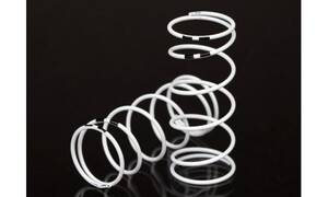 Traxxas Shock Spring White GTR Long 0.767 rate black 7444