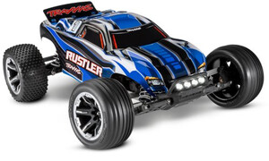 Traxxas Rustler 1/10 Brushed 2WD Stadium Truck Blue Version 37054-61 37054-61BLU