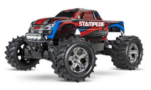 Traxxas Stampede 4x4 Brushed Monster Truck Red Edition 67054-61