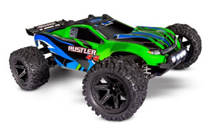 Traxxas Traxxas 67064-61GRN Rustler 4x4  XL-5 Brushed 1/10 Stadium Truck Green Edition 67064-61