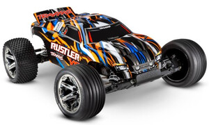 Traxxas Rustler 2WD Brushless VXL Stadium Truck Orange Edition 37076-74