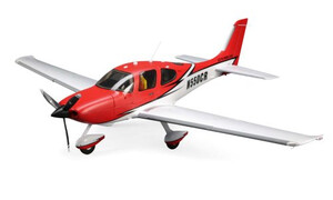 E-flite Cirrus SR22T 1.5m BNF Basic with Smart, AS3X and SAFE Select EFL15950