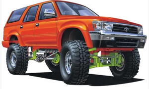 Aoshima Toyota VZN130G Hilux Surf Lift Up 1991 A006397