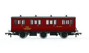 Hornby BR Departmental, 6 Wheel Crew Coach, KDE107E - Era 8 R40359