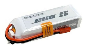 DualSky 1000mah 3s 11.1v 25c LiPo Battery DSBXP10003ECO