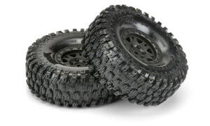 Pro-Line Racing Hyrax G8 F/R 1.9" Crawler Tires Mounted 12mm Black Impulse (2) PR10128-10