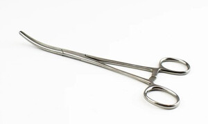 Excel 7.5" Curved Nose Hemostat 55531