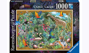 Ravensburger Exotic Escape Puzzle 1000pc RB16827-9