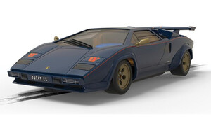 Scalextric Lamborghini Countach - Blue + Gold C4411