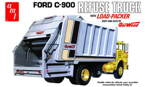 AMT Models Ford C-900 Gar Wood Load Packer Garbage Truck AMT1247